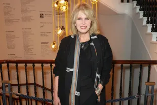 LONDON, ENGLAND - SEPTEMBER 19: Joanna Lumley attends the press night performance of "Pygmalion" at The Old Vic Theatre on September 19, 2023 in London, England. (Photo by Hoda Davaine/Dave Benett/Getty Images)