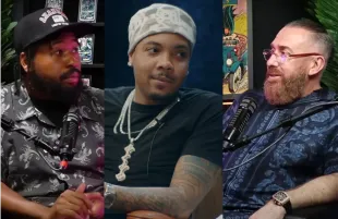G Herbo, DJ Akademiks and DJ Vlad (Photo: YouTube/@DJ Akademiks and @The Adam Friedland Show)