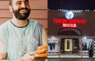 Trump Burger owner Roland Beainy (Photo: Instagram/@trumpburgerusa)
