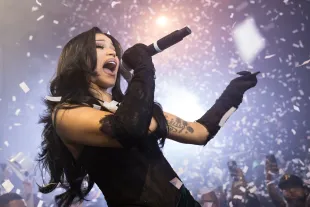 MIAMI, FLORIDA - DECEMBER 31: Cardi B celebrates New Year's Eve at E11EVEN Miami on December 31, 2024 in Miami, Florida. (Photo by Jason Koerner/Getty Images for E11EVEN)