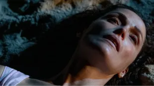 Rose Byrne as Linda in A24's If I Had Legs I'd Kick You