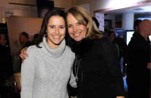 Ellie Monahan & Katie Couric (Image via Getty)