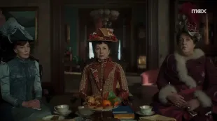 Scene from HBO'S The Gilded Age, streaming on Max
