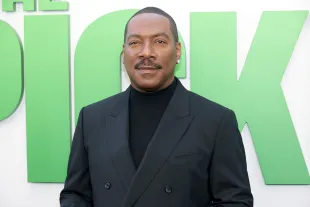 LOS ANGELES, CALIFORNIA - JULY 27: Eddie Murphy attends the World Premiere of Amazon MGM Studios' "The Pickup" at Regal LA Live on July 27, 2025 in Los Angeles, California. (Photo by Kevin Winter/Getty Images)