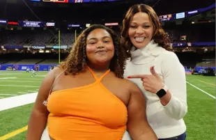 Samyra's mother shared a message for her daughter in a video (Image via Instagram/samyra)
