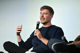 MrBeast attends a screening at Paris Theater on May 13, 2025 in New York City. (Image via Getty)