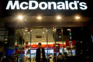 A McDonald's store in Tokyo, Japan. (Image via Getty)