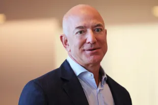 Ted Jorgensen was the biological father of Amazon founder Jeff Bezos (Photo by Michael M. Santiago/Getty Images)