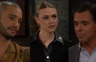 Holden, Claire, and Billy from The Young and the Restless (Image via YouTube/ @Y&R INSIDER)