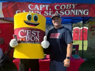 Coby Bailey from The Great American Recipe season 4 (Image via Instagram/@captcobyscajuncooking)