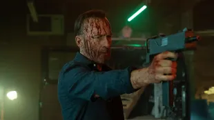 Bob Odenkirk as Hutch Mansell in the action thriller film Nobody 2.