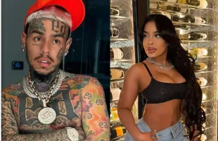 Tekashi 6ix9ine and Ariiela Lalangosta (Photo: Instagram/@6ix9ine and ariiela.lalangosta)