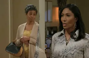 Peaches and Leslie (Image via CBS Network)