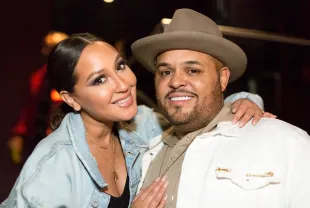 Adrienne and Israel Houghton (Photo by Greg Doherty/Getty Images)