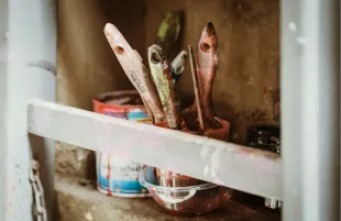 Joe Caroff began pursuing his career as a painter more than ten years ago (Representative image via Gabriella Clare Marino/Unsplash)