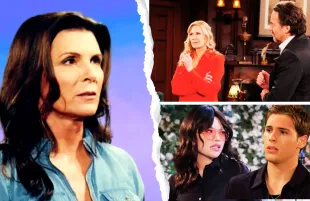 Clockwise from left, Sheila, Brooke, Ridge, Will and Luna on The Bold and the Beautiful