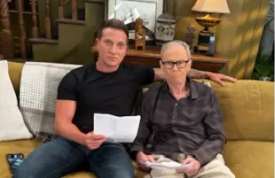 Steve Burton and Tristan Rogers (Image via Instagram/ @1steveburton)
