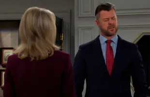 EJ DiMera talking to Marlena (Image via Youtube / Days of Our Lives)