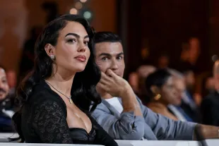 Cristiano Ronaldo and Georgina Rodriguez (Photo by Waleed Zein/Anadolu via Getty Images)