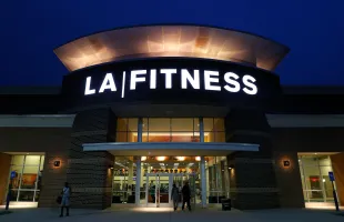 An LA Fitness outlet in 2020 in Austell, Georgia (Image via Getty)