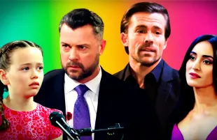 From left, Rachel, EJ, Philip and Gabi of Days of Our Lives