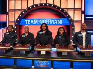 Team Normani from Celebrity Family Feud season 11 episode 7 (Image via Instagram/@familyfeudabc)