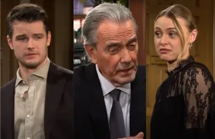Kyle, Victor and Claire from The Young and the Restless