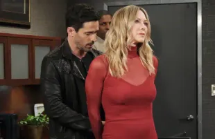 Shawn arrests Kristen (Image via NBC Network)