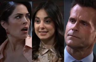 Britt, Molly and Drew on General Hospital