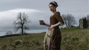 OUTLANDER: BLOOD OF MY BLOOD , Hermione Corfield as Julia Moriston. Photo: © STARZ / Courtesy STARZ.