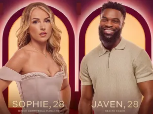 Sophie and Javen from Love is Blind: UK season 2 (Image via Instagram/@loveisblindnetflix)