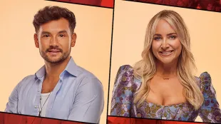 James and Amy from Love Is Blind: UK (Image via Netflix)