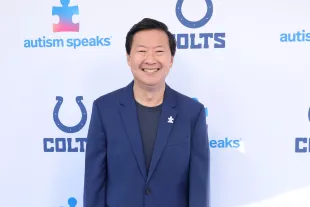 Ken Jeong attends the Light Up The Blues 7 Concert celebrating Autism Speaks' 20th Anniversary at the Greek Theatre (Image via Getty).