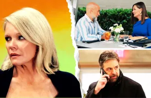 Clockwise from left, Ava, Sidwell, Lucy and Jack Brennan on General Hospital