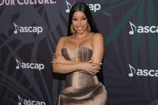 LOS ANGELES, CALIFORNIA - JUNE 08: Cardi B attends the 2025 ASCAP Rhythm & Soul Awards at the Four Seasons Hotel Los Angeles at Beverly Hills on June 08, 2025 in Los Angeles, California.  (Photo by Kevin Winter/Getty Images)