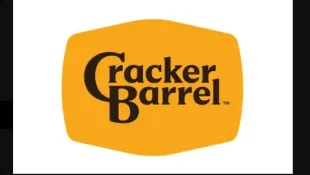 Cracker Barrel's redesigned logo (Image via X/@Aaron)