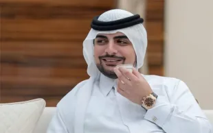 Sheikh Mana Al Maktoum (above) is Princess Mahra's former partner, (Photo via Instagram/@man3almaktoum) 