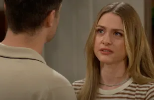Claire Newman confronting Kyle Abbott (Image via YouTube / Y&R INSIDER)