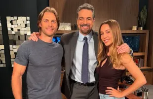 Vaghn, Jack & Josslyn from General Hospital (Image via Instagram/ @chrislmckenna)