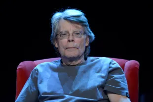 PARIS, FRANCE - NOVEMBER 16: American writer Stephen King poses during a portrait session held on November 16, 2013 in Paris, France. (Photo by Ulf Andersen/Getty Images)