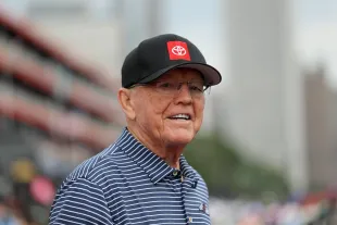 Joe Gibbs is well and alive, the Game Plan for Life team confirmed on Thursday (Image via Meg Oliphant/Getty Images)