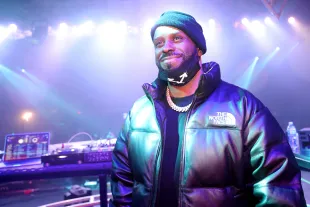 TAMPA, FLORIDA - FEBRUARY 05: Funkmaster Flex attends The Big Game Bash at The Ritz Ybor on February 05, 2021 in Tampa, Florida. (Photo by Johnny Nunez/Getty Images)