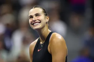 Aryna Sabalenka said that she spoke to Jelena Ostapenko after the match (Image via Getty)