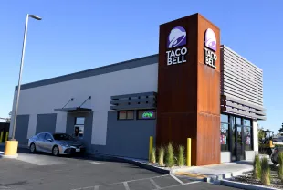 Taco Bell Reevaluates AI Drive-Thru Rollout (Photo by Ethan Miller/Getty Images)