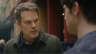 Michael C. Hall as Dexter Morgan in Dexter: Resurrection episode 9, Touched by an Ángel. Photo: YouTube/@DexterOfficial.