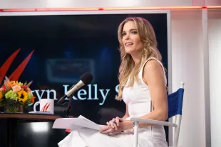 NEW YORK, NEW YORK - MAY 20: Megyn Kelly is seen on The Megyn Kelly Show at the SiriusXM Studios on May 20, 2024 in New York City. (Photo by Noam Galai/Getty Images)