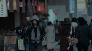 Shioli Kutsuna as Mitsuki Yamato in Invasion, now streaming on Apple TV+.