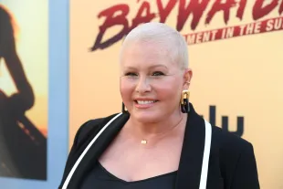 Nicole Eggert attends the premiere of ABC News Studios docuseries "After Baywatch: Moment in the Sun" (Image via Getty)