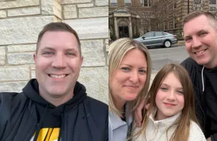 KOMU Director Ben Arnet with his family (Photo: Facebook/@Ben Arnet)