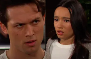 Tate and Sophia (Image via YouTube / Days of Our Lives)